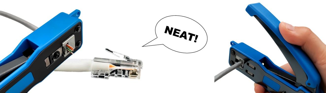 Как это работает с разъемами RJ45?